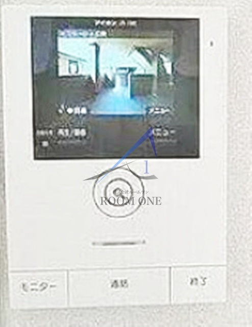 グランディールのセキュリティ|モニター付きインターホンです。