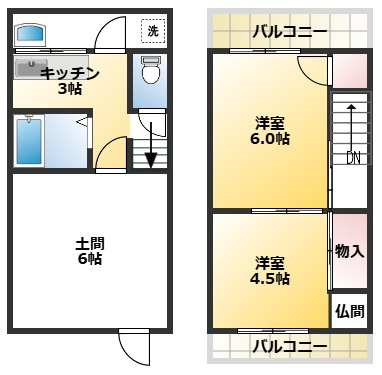 【間取り】 | 大利町貸店舗