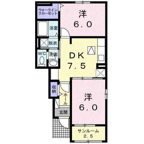 【間取り】 | メリータイム　Ⅰ