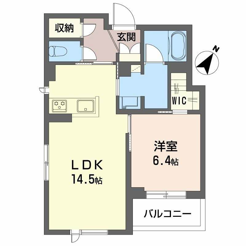 ベッロ 吹田の間取り