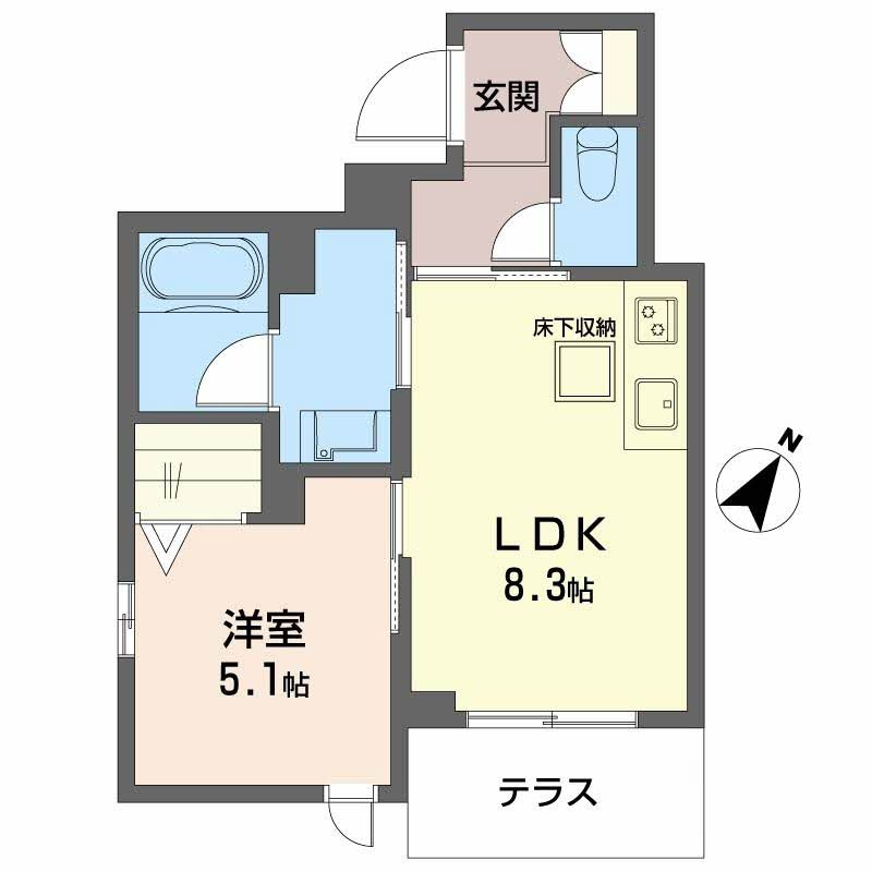 ベッロ 吹田の間取り