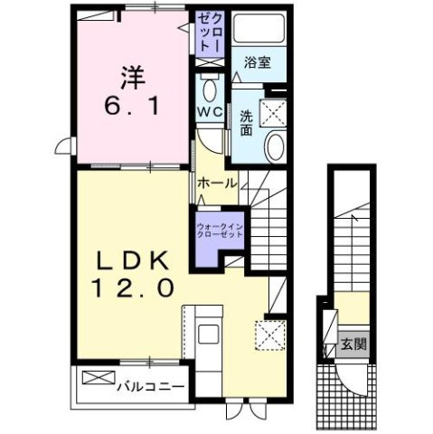 【間取り】 | ガーデンハウス　リーベ　Ⅱ