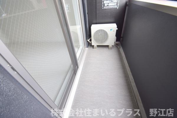 ザ　ブラックフォートのバルコニー