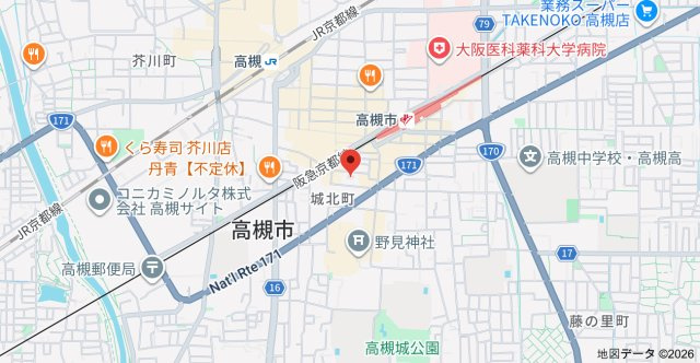 D’TOWER城北の地図