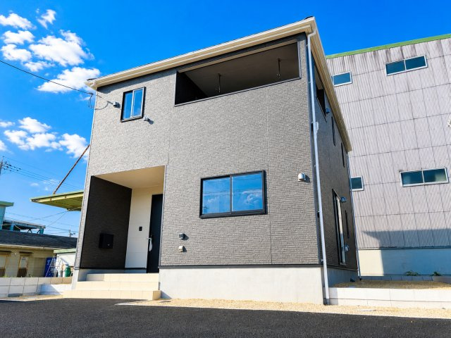 【カエデプラス不動産】東近江市林田町　全2棟　の外観|現地写真（外観）9/10　撮影