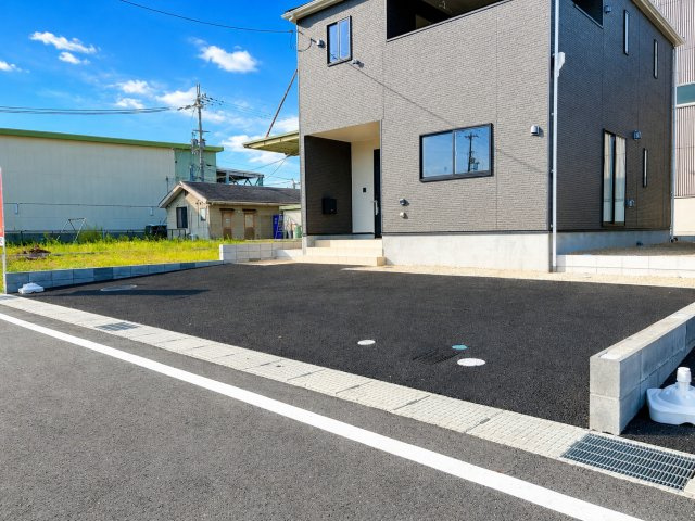 【カエデプラス不動産】東近江市林田町　全2棟　の外観|現地写真（外観）9/10　撮影