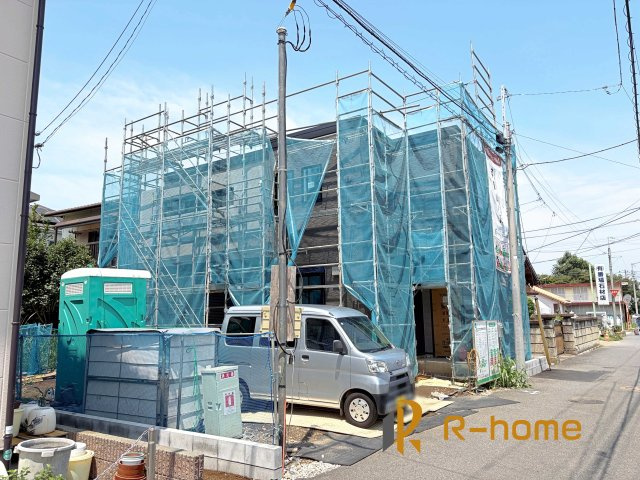 我孫子市中峠1期　新築戸建て　1号棟の外観|ご予約を頂ければ、『平日』はもちろん『早朝』や『夜間』もご見学可能です♪お気軽にお申し付けください♪