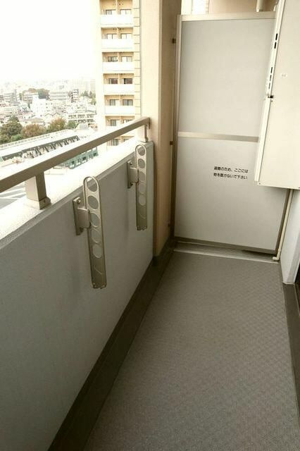 ウエストサイド中山道のバルコニー