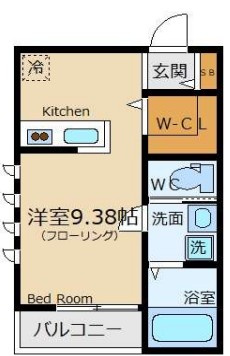 ＢＬＩ　ＭＩＵ白金台の間取り