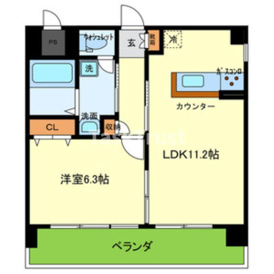 【間取り】 | サンフレンズ新森