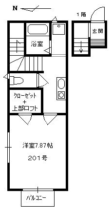 【間取り】 | モデルノ二子