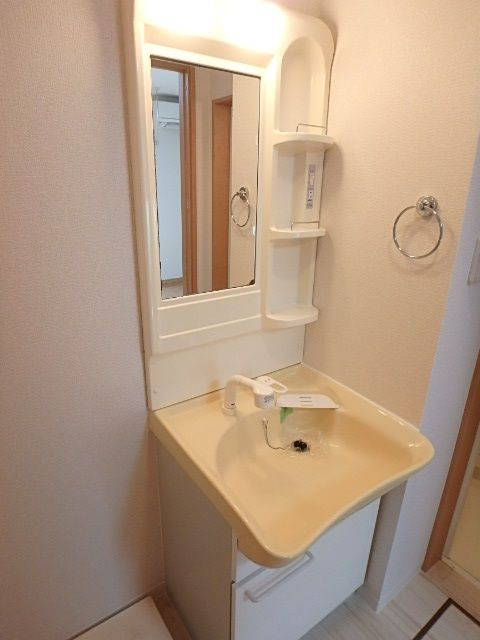 クレフラスト豊四季の洗面所