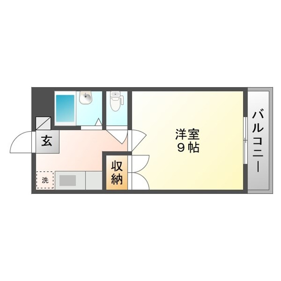 【間取り】 | 桂マンションⅡ