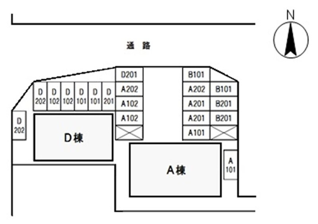 【区画図】 | ベルエポックＫ　A