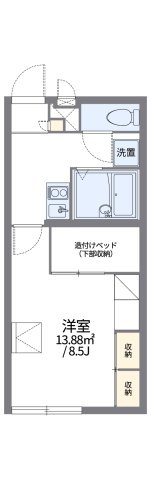 【間取り】 | レオパレスアドゥル