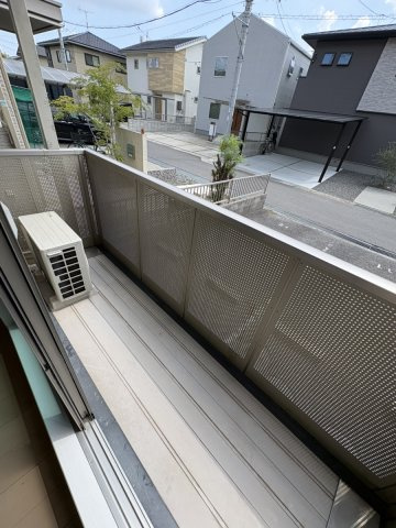 ヴィレッジハルミⅡのバルコニー