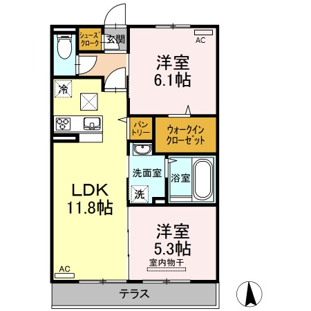 【間取り】 | メゾンドソレイユ
