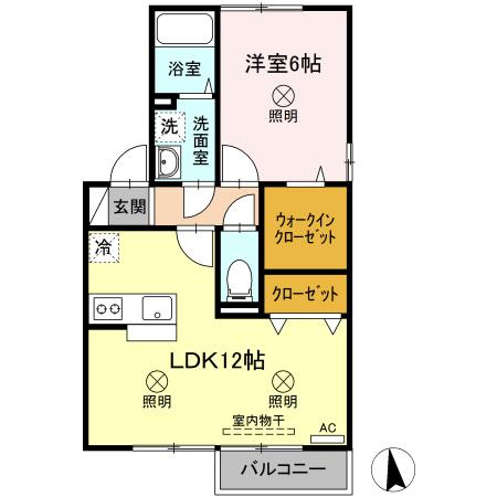 【間取り】 | サンティーエ　B棟
