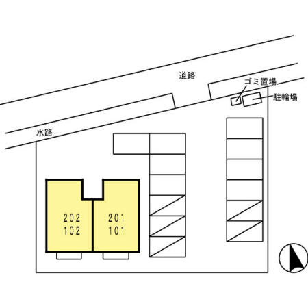 【駐車場】 | セジュール　アサヒガワ