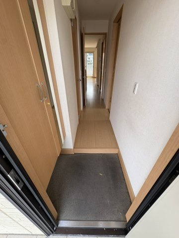 ベルパージュ　A棟の玄関
