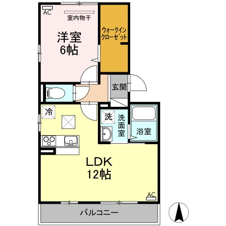 【間取り】 | グランシャリオ　A棟