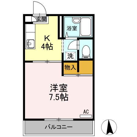 【間取り】 | レジデ・アイ　B棟
