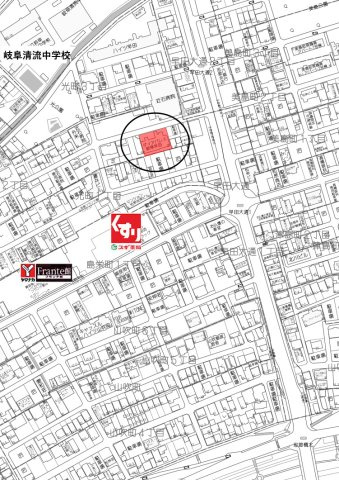 ダイアパレス岐阜早田【3階】　の地図|地図