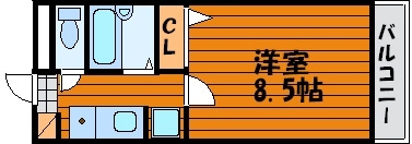 【間取り】 | シダー西大寺