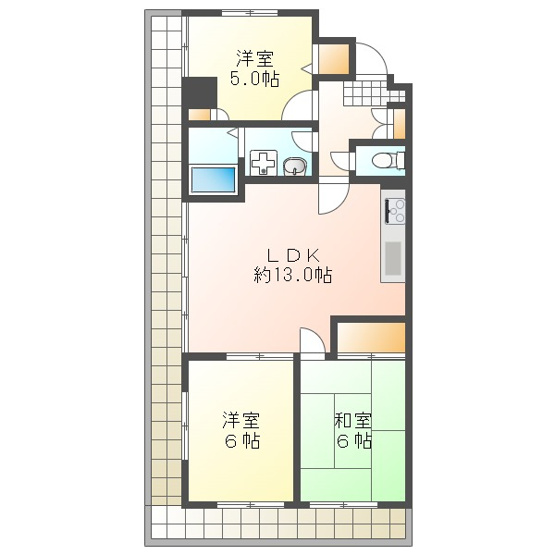 【間取り】 | リアライズ円山