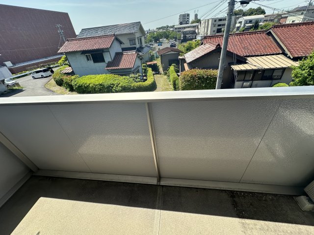 クリーンリバー小坂のバルコニー