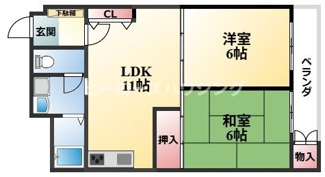 【間取り】 | 淀川ビル