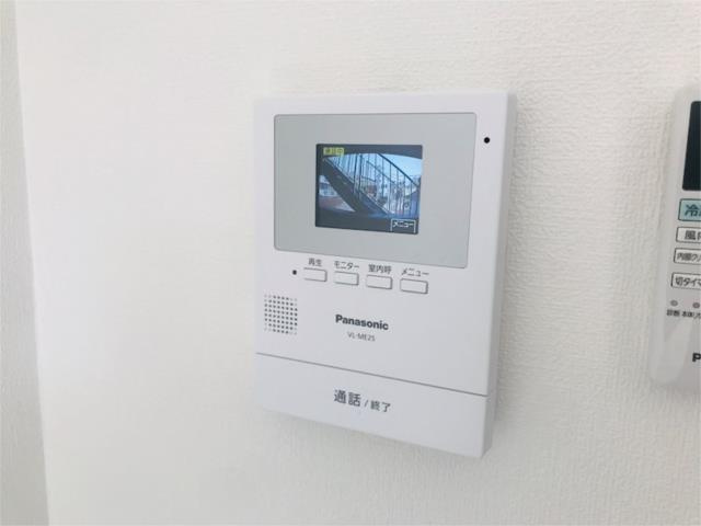 川崎市多摩区生田７丁目のアパートのセキュリティ|別部屋参考写真