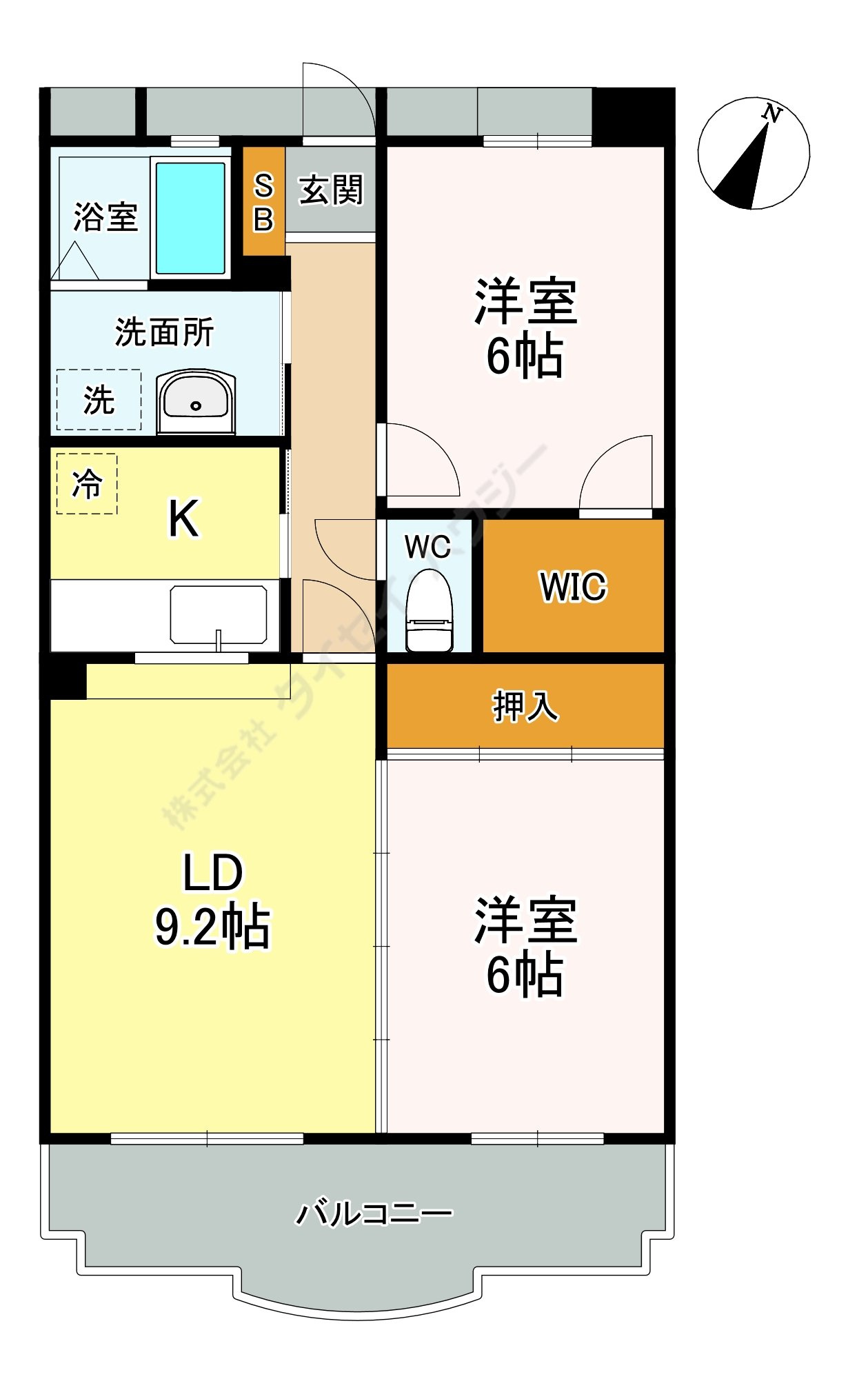アルデバランの間取り