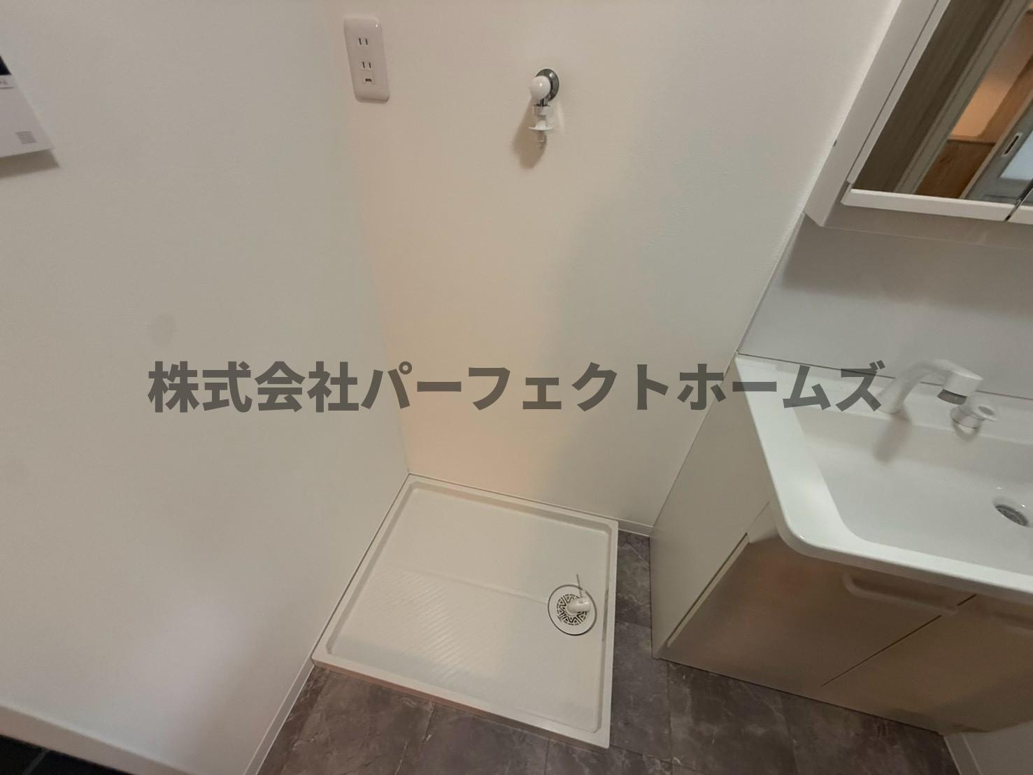 太秦緑ヶ丘戸建　賃貸の設備|洗濯機置場です