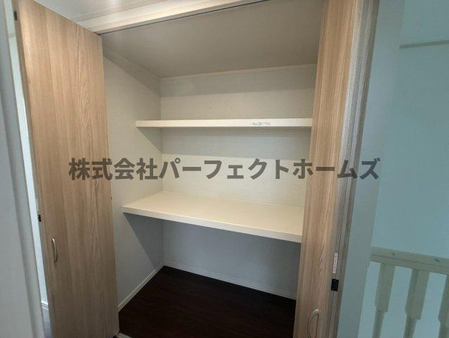 太秦緑ヶ丘戸建　賃貸の収納|収納のためのスペースです