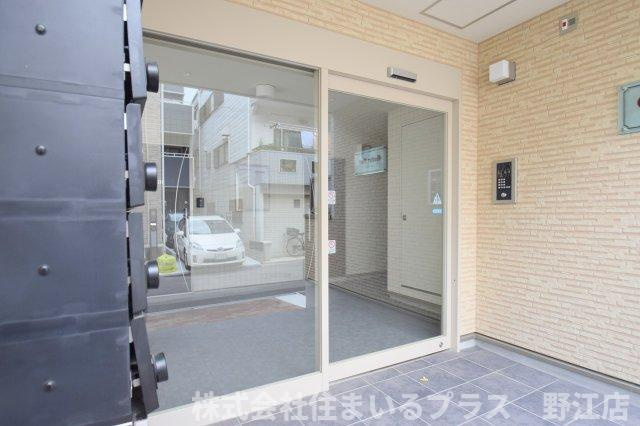 センターポートのエントランス