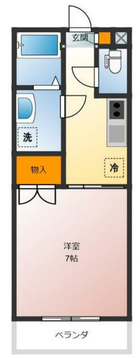 メゾンヌーボの間取り