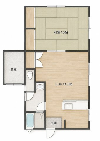 玉島柏島中古の間取り