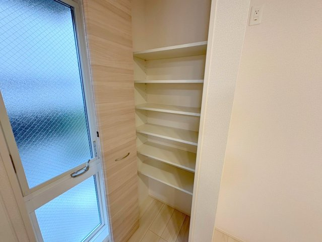 NIGAWA RESIDENCE Ⅱの収納|大きなスペースがあり、収納には困りません