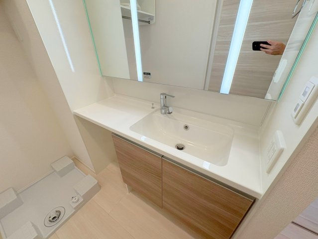 NIGAWA RESIDENCE Ⅱの洗面所|使いやすい洗面所です