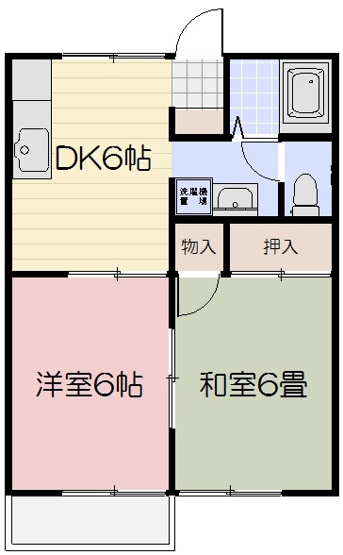 【間取り】 | ソレイユキノミA棟