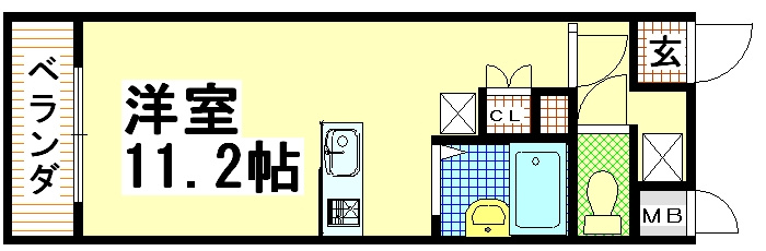 リュミエール　イーストの間取り