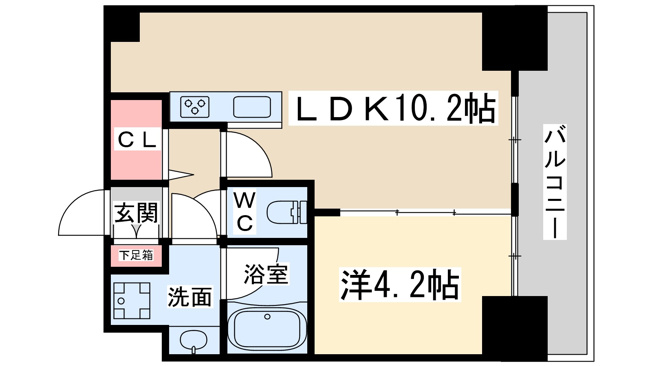 【間取り】 | クレグラン北梅田