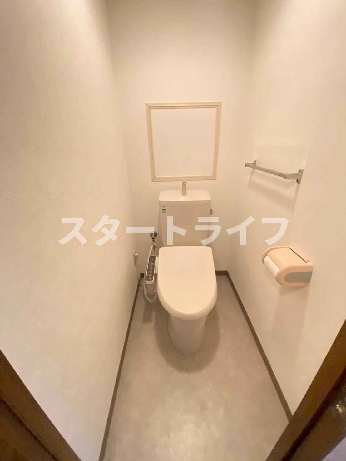 大阪市東淀川区淡路２丁目の賃貸マンションのトイレ