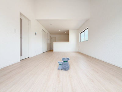 【居間・リビング】 | 高崎市吉井町吉井　平屋　新築住宅 | 同社施工例