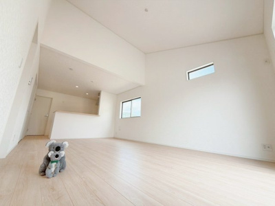 【居間・リビング】 | 高崎市吉井町吉井　平屋　新築住宅 | 同社施工例