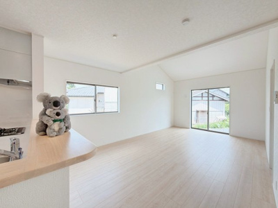 【居間・リビング】 | 高崎市吉井町吉井　平屋　新築住宅 | 同社施工例