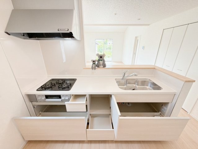 【キッチン】 | 高崎市吉井町吉井　平屋　新築住宅 | 同社施工例