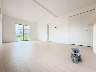 【居間・リビング】 | 高崎市吉井町吉井　平屋　新築住宅 | 同社施工例
