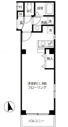 ラ・フォート東日暮里の間取り